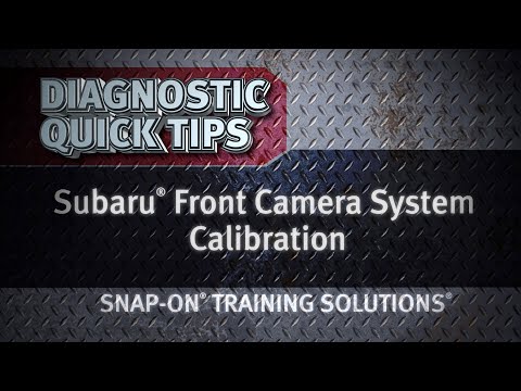 ADAS Front Camera Calibration Quick Tip | Snap-on® Training Solutions®