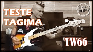 Video thumbnail for Tagima TW 66 Woodstock TW Series - Contrabaixo 4 Cordas by BassTube