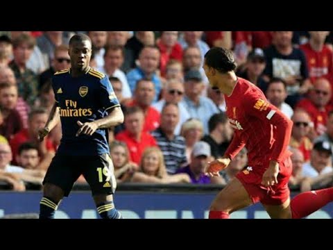 NICOLAS PEPE DRIBBLE VIRGIL VAN DIJK