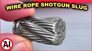 Canadian WIRE ROPE Shotgun Slug -   Definitely a war crime! MQDEFAULT Thumbnail