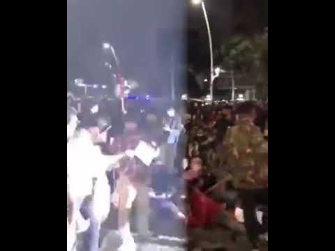 Indonesian students, workers standing solidarity for Free West Papua from Indonesia Fascist Police