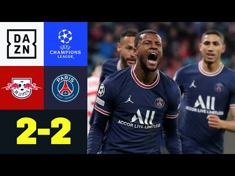 Wijnaldum zerstört RBL-Achtelfinalträume: Leipzig - PSG 2:2 | UEFA Champions League | DAZN