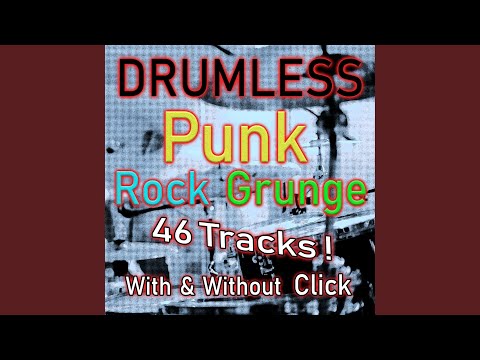 Punk Rock Very Fast Backing Track - 260 bpm with click