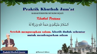 Download lagu Praktik Khutbah Jum at Cara Khutbah Jum at Singkat... mp3