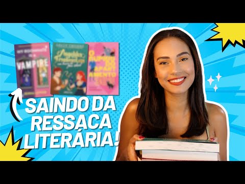 3 LIVROS PARA SAIR DA RESSACA LITERÁRIA! | Miriã Mikaely