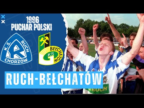 FINAŁ PUCHARU POLSKI 16.06.1996 | RUCH CHORZÓW - GKS BEŁCHATÓW 1:0