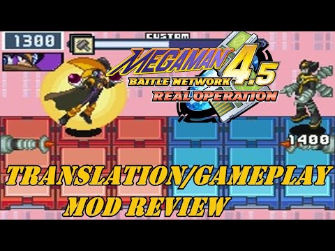 Romhack Review: Rockman EXE 4.5 "Battle Network Style"