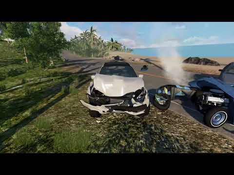 Terrible accident in the middle of the street! - BeamNG DRIVE | BeamNG accidents