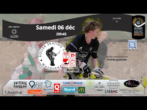 N2  :  RSC Wasquehal / Biarritz Ol (1ere mi temps)