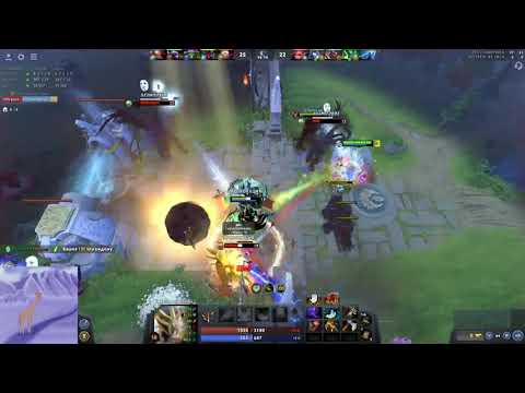 Yatoro destroys enemy with Drow Ranger