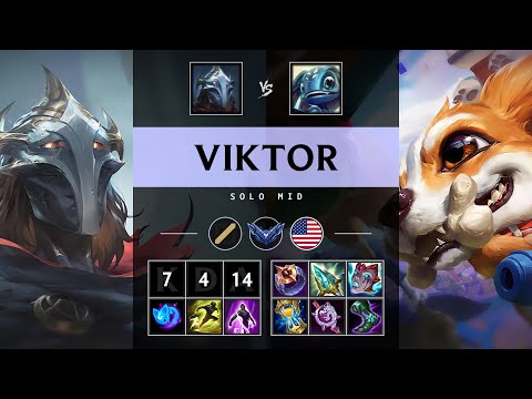 Viktor Mid vs Fizz - NA Diamond Patch 25.17