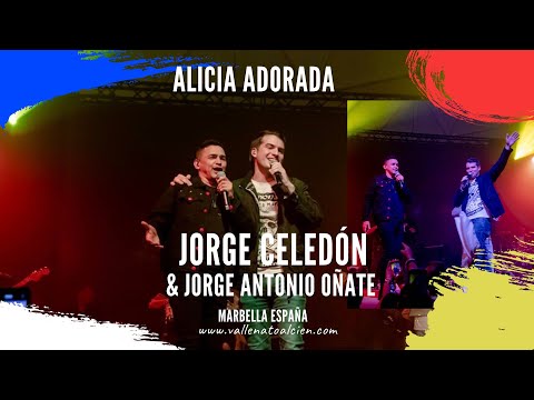 Alicia Adorada Jorge Celedón y Jorge Antonio Oñate en Marbella España 🇪🇸 vía @Vallenatoalcien