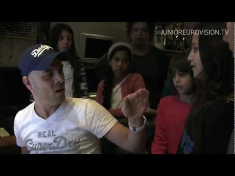 A morning with Kids.il (Israel) at the 2012 Junior Eurovision Song Contest