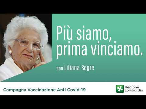 L'appello di Liliana Segre dopo il vaccino: non abbiate paura
