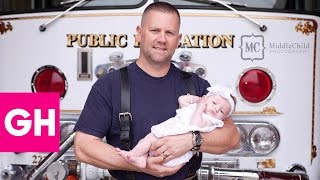 Firefighter Adopted the Baby Girl He Delivered on an Emergency Call | GH