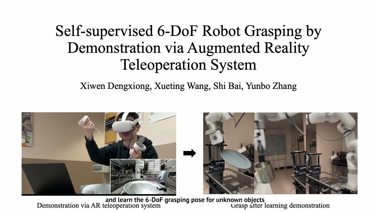Two Researchers Create AR System for Teaching Robots New Skills video