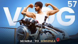 MUMBAI TO LONAVALA | FIRST RIDE ON MY NEW BIKE - VLOG 57