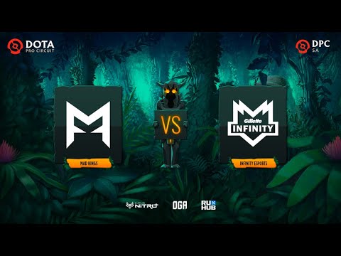 Mad Kings vs Infinity Esports, OGA DPC SA Regional League S1, bo3, game 2 [4ce & Minussss]