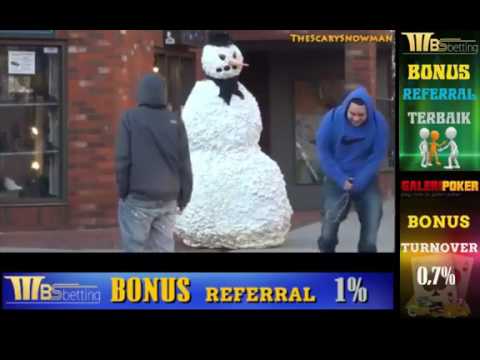 Best Scary Snowman Prank Compilation - MBSdewa.com