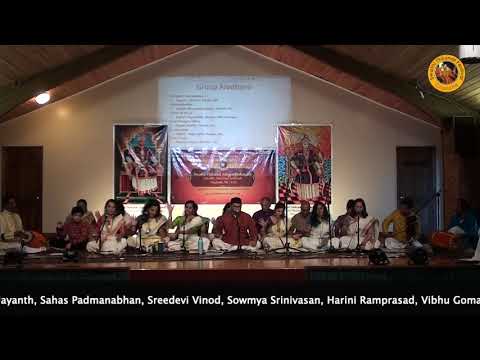 Swathi Sangeetholsavam 2019 Group Aradhana - Sree Ramana Vibho | Arabhi| Adi
