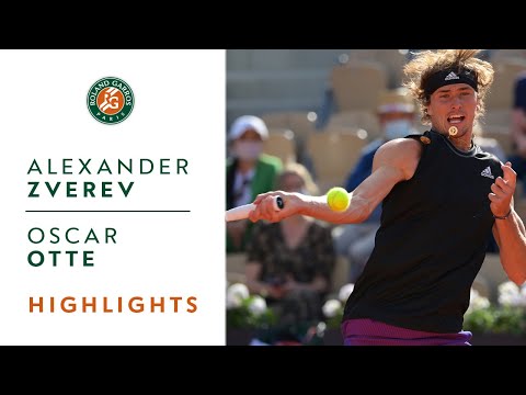 Alexander Zverev vs Oscar Otte - Round 1 Highlights | Roland-Garros 2021