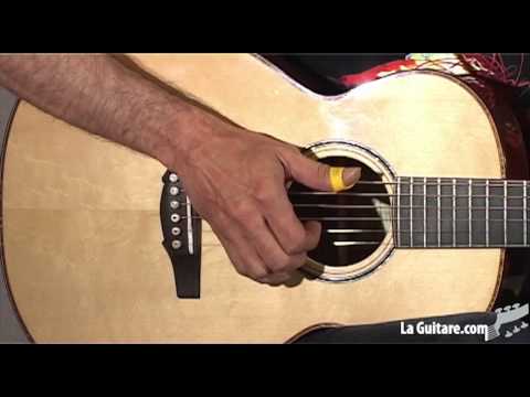 Bill Tippin, luthier  - Montreal guitar Show 2012 by Jean-Luc Thiévent