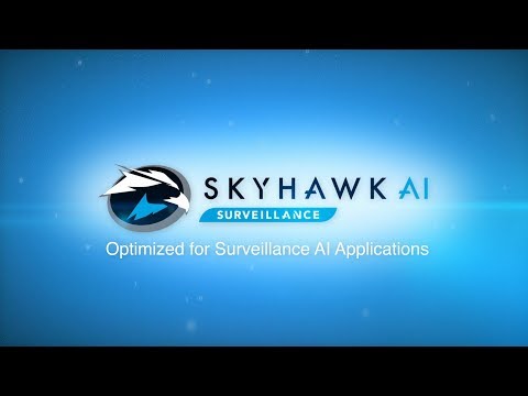 „SEAGATE“ stebėjimo dirbtinio intelekto „Skyhawk“ 8 TB kietasis diskas SATA 6 Gb/s 256 MB talpykla 8,9 cm 3,5 colio video