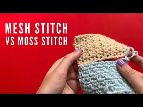Learning the Crochet Mesh Stitch | WAVELENGTHS