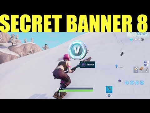 WEEK 8 SECRET BANNER LOCATION GUIDE! - FORTNITE FIND THE SECRET BANNER IN LOADING SCREEN 8