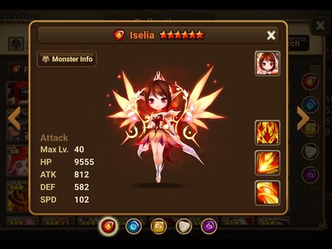 Iselia (Fire Faerie) 2a, 2 teams to second awaken her! Example build, great cc and fire stripper!