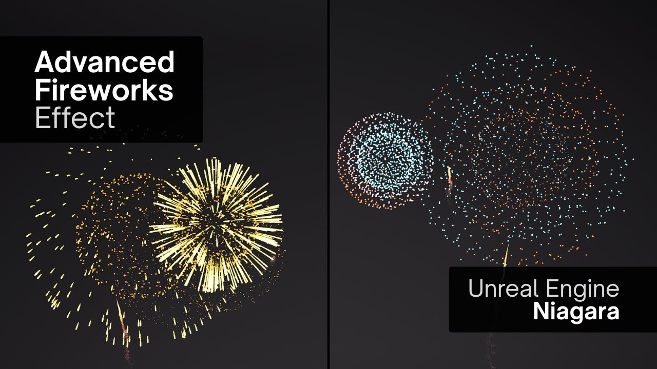 UE5 Niagara | Advanced Fireworks Tutorial