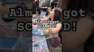 Almost got SCAMMED 😳 #pokemon #pokemonchannel #pokemonfandom #vendorpov #pokemoncards #poketuber
