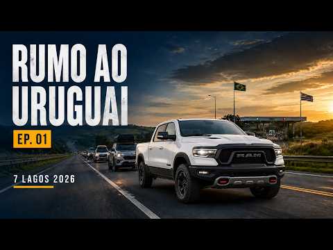 EP. 01 – Rumo ao Uruguai | Começou a Expedição Caminho dos 7 Lagos 2026