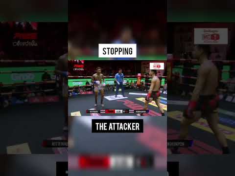 Stopping The Attacker #muaythai #shorts