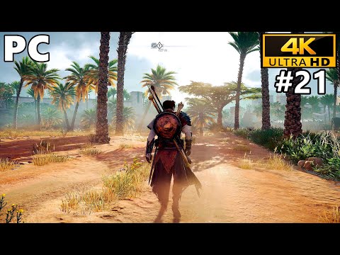 Assassin's Creed Origins Gameplay Walkthrough Part 21 – No Commentary (4K 60FPS PC)