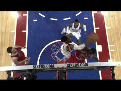 Nerlens Noel rejects Tony Snell