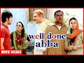 Boman Irani Part Ways With His Brother Well Done Abba Movie Scenes Shyam Benegal Minissha