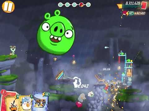Angry Birds 2: boss level 693 (Cobalt Plateaus/ Hamberg)