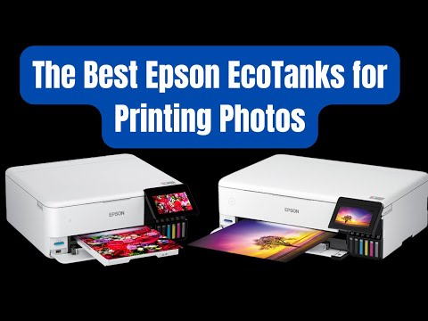 The Best Epson Eco Tank Printers For Printing Photos [Dye Vs Pigment Ink]