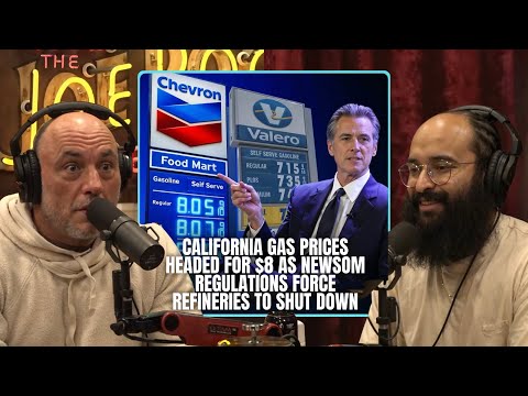 California Is Too Expensive And Gas Companies Are Leaving “VALERO” | Joe Rogan & Ehsan Ahmad