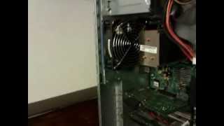 How to clean the dust out of a Dell Server