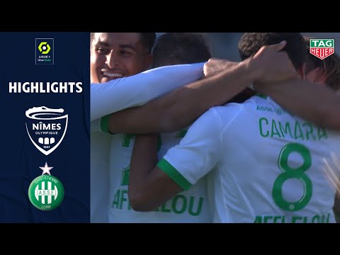 NÎMES OLYMPIQUE - AS SAINT-ÉTIENNE (0 - 2) - Highlights - (NO - ASSE) / 2020-2021