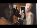 Horse Plays With Girl S Hoodie
