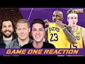 Lakers-Thunder Game 1 Reaction | Offensive Struggles + Austin Reaves