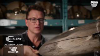 Video thumbnail for NEW from SABIAN - 20" Crescent Trash Crash by SABIAN Cymbals