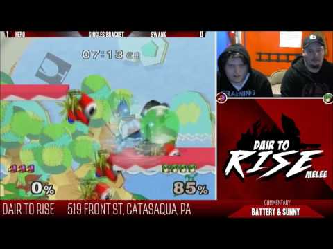 DtR 6 Melee Singles - BBM | Hero (Falco) vs. Swank (Marth) - Losers Round 2