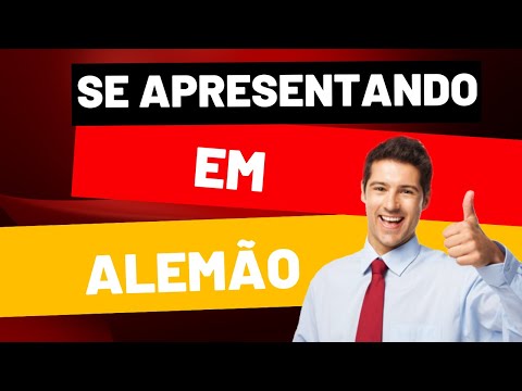 Como se APRESENTAR em Alemão - Alemão no Ponto