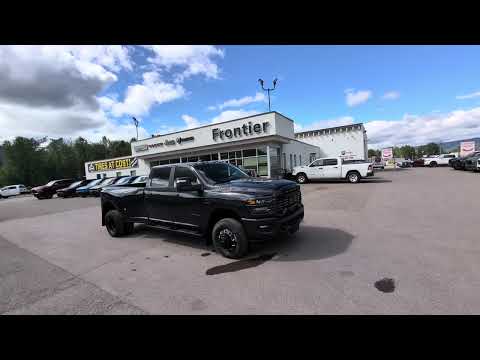 2026 Ram 3500 Big Horn 4x4 Crew Cab 8' Box in Blue for sale at Frontier Chrysler Dodge Jeep Ram Fiat Ltd. in Smithers, BC