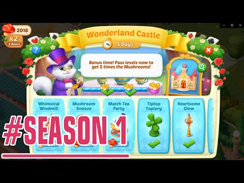 Wonderland Castel - Matchington Mansion | Match 3 #Season1