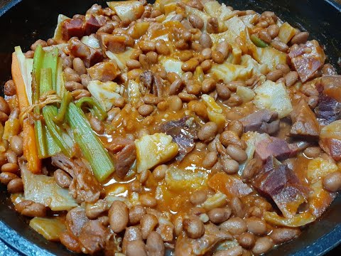 FAGIOLI CON LE COTICHE ricetta perfetta, golosa e facilissima